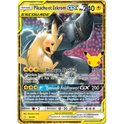 Pikachu et Zekrom-GX 033/181