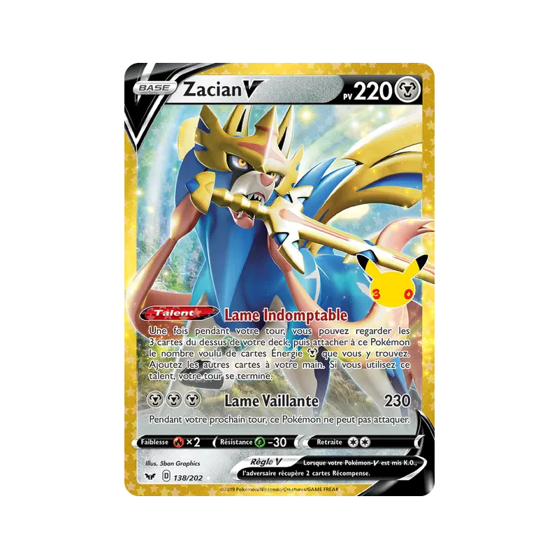 Zacian-V 138/202