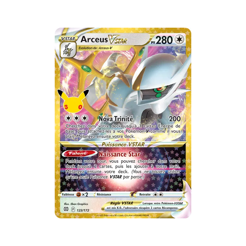Arceus-VSTAR 123/172