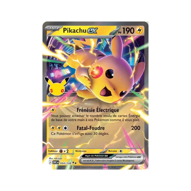 Pikachu ex 054/103