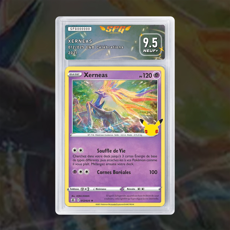 Gradation Xerneas 012/025 Full Art | SFG Grading