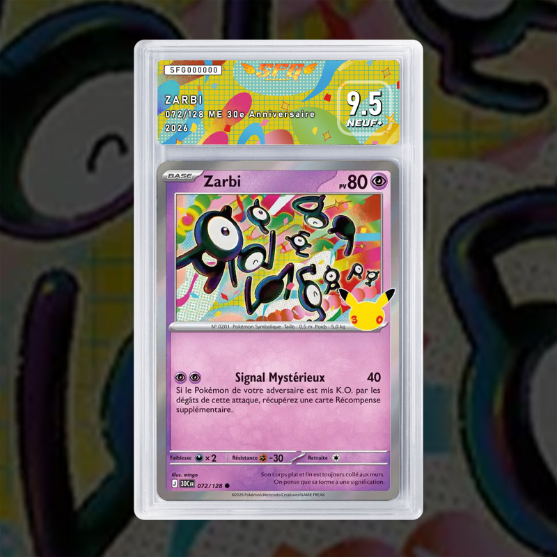 Gradation Zarbi 072/128 Full Art | SFG Grading