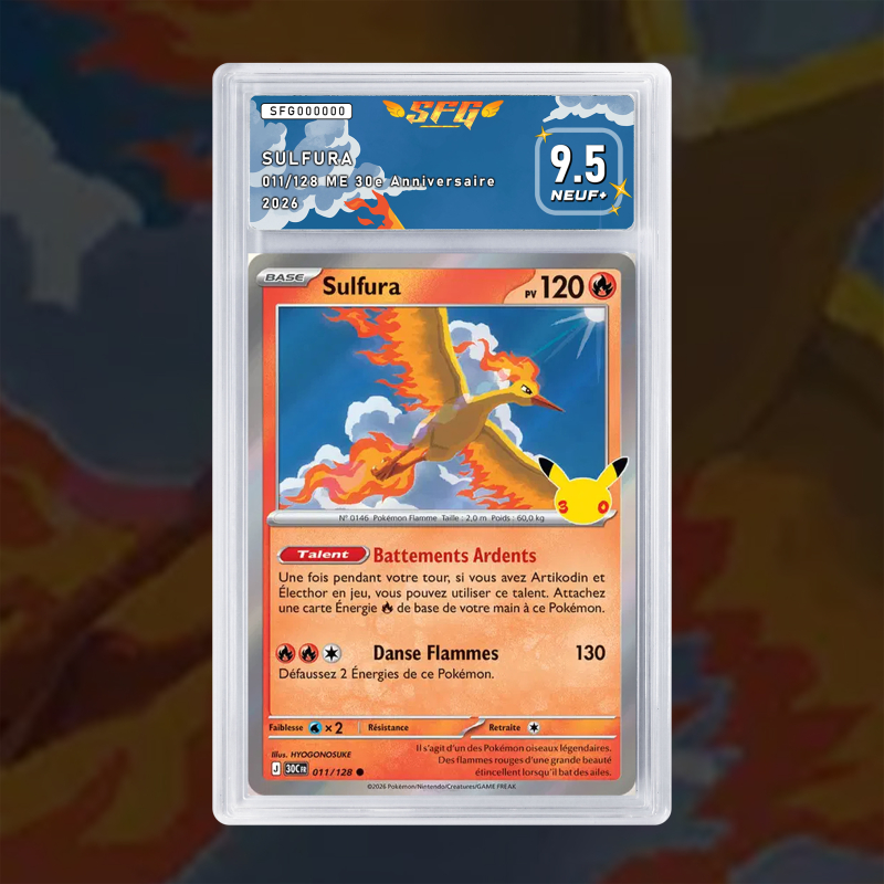 Gradation Sulfura 011/128 Full Art | SFG Grading