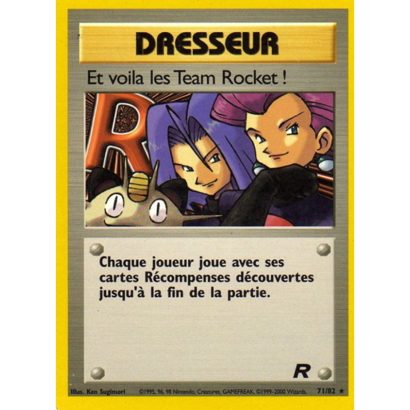 Et voila les Team Rocket ! 71/82