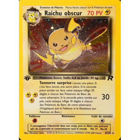 Raichu obscur 83/82