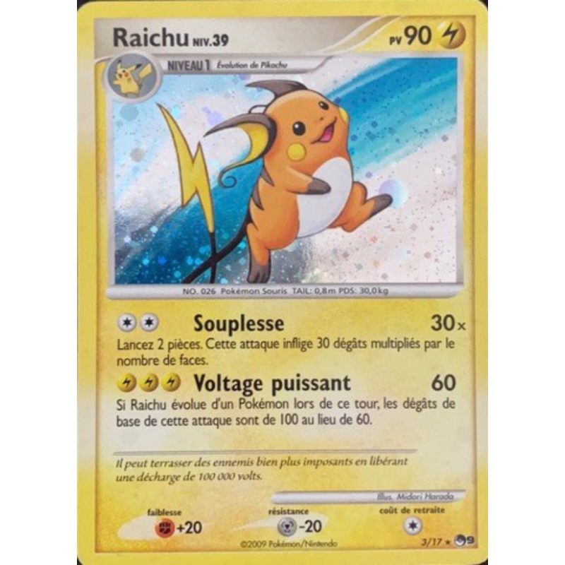 Raichu 3/17