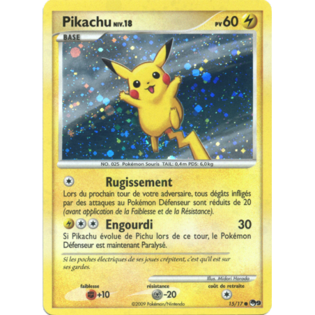 Pikachu 15/17