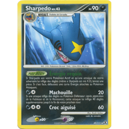 Sharpedo Niv. 43 49/111