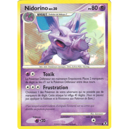 Nidorino Niv. 30 74/111