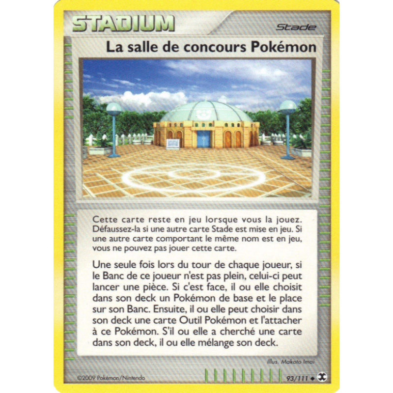 La salle de concours Pokémon 93/111