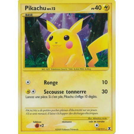 Pikachu Niv. 12 112/111