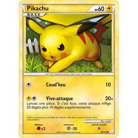 Pikachu 78/123