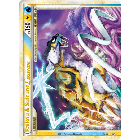 Raikou & Suicune LÉGENDE (haut) 92/95