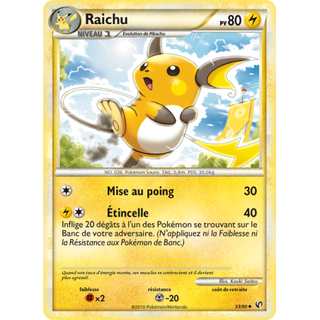 Raichu 33/90