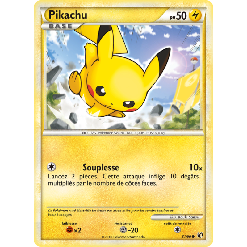 Pikachu 61/90