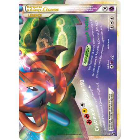 Rayquaza & Deoxys LÉGENDE 90/90