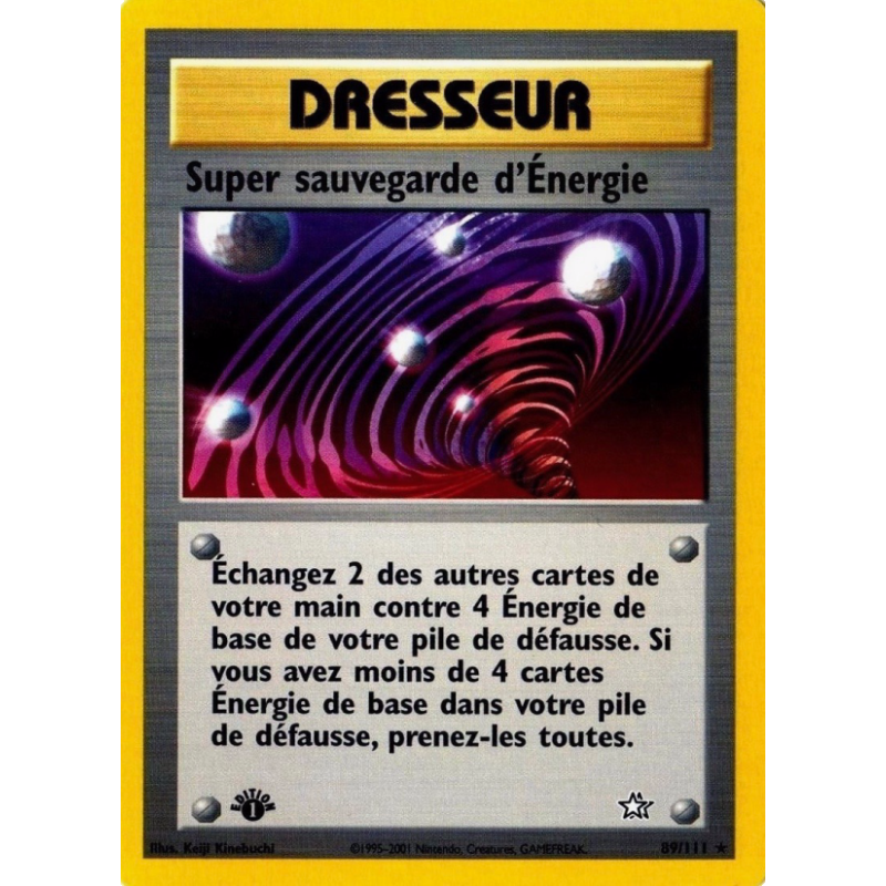 Super sauvegarde d'Énergie 89/111