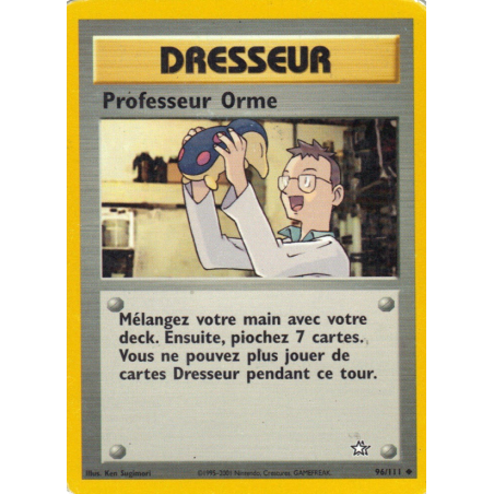 Professeur Orme 96/111