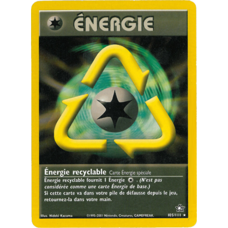 Énergie recyclable 105/111