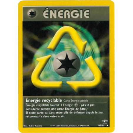 Énergie recyclable 105/111