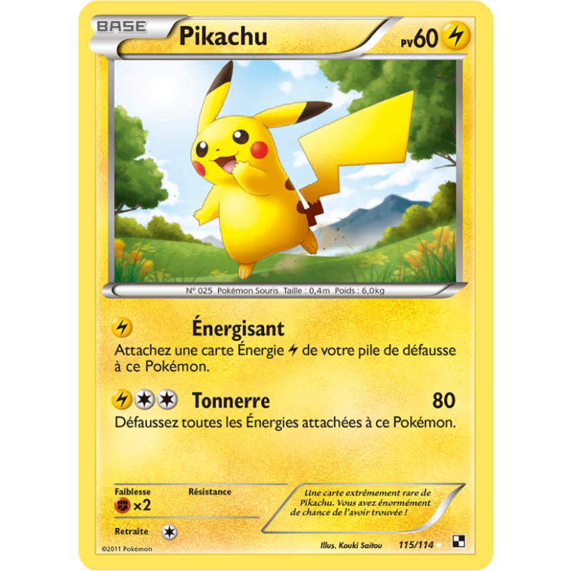 Pikachu 115/114