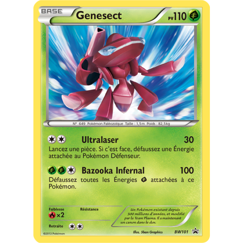 Genesect BW101/101