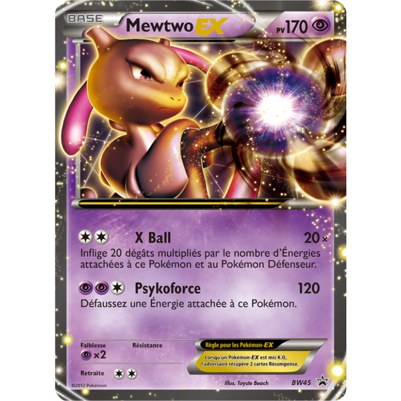 Mewtwo ex BW45/101