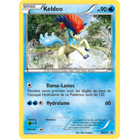 Keldeo BW60/101