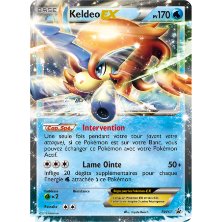 Keldeo ex BW61/101