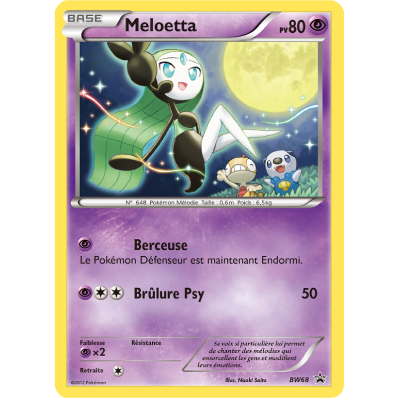 Meloetta BW68/101