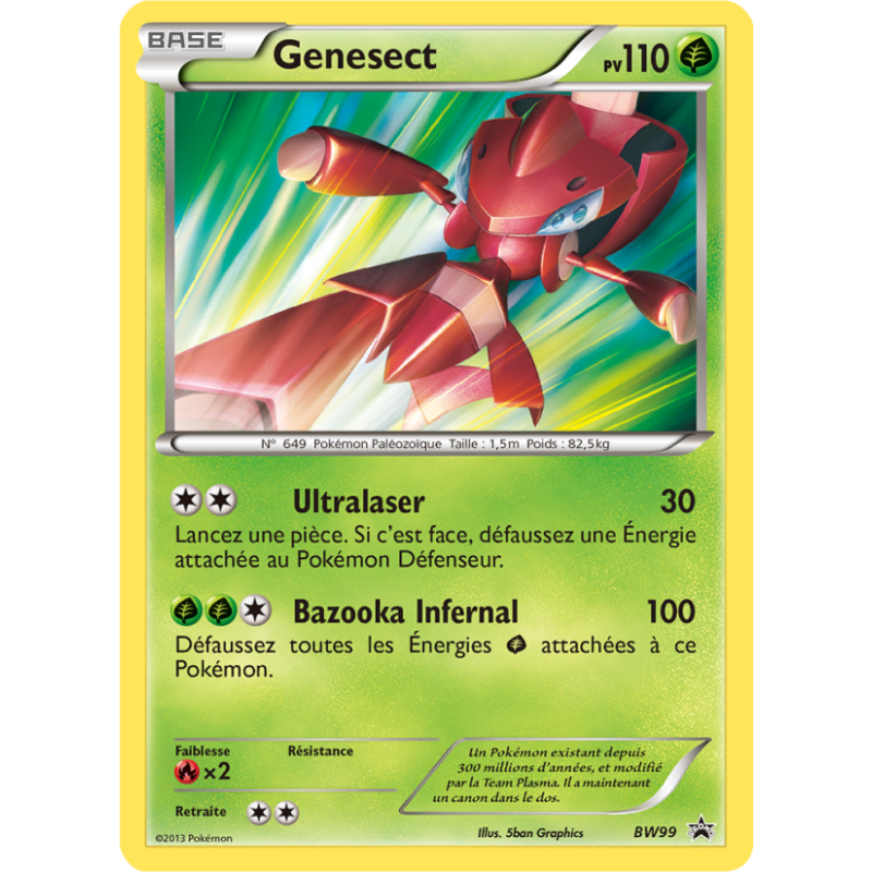 Genesect BW99/101