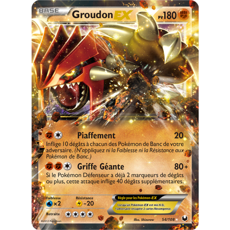 Groudon-EX 54/108