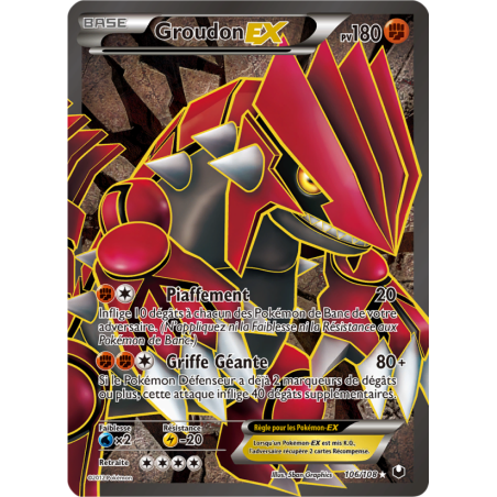 Groudon-EX 106/108