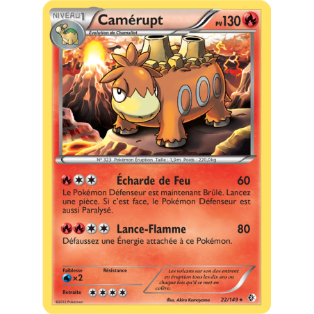 Camérupt 22/149