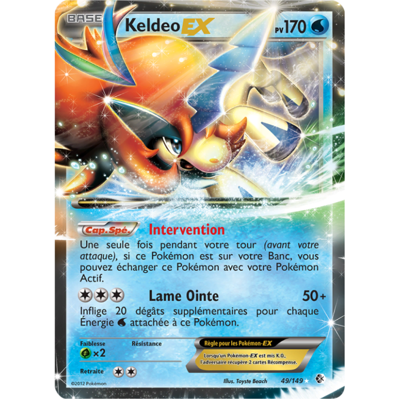 Keldeo EX 49/149