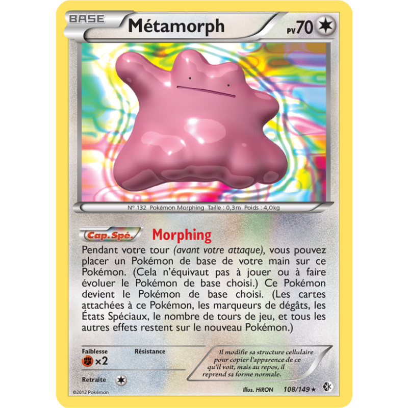 Métamorph 108/149