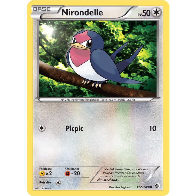 Nirondelle 112/149