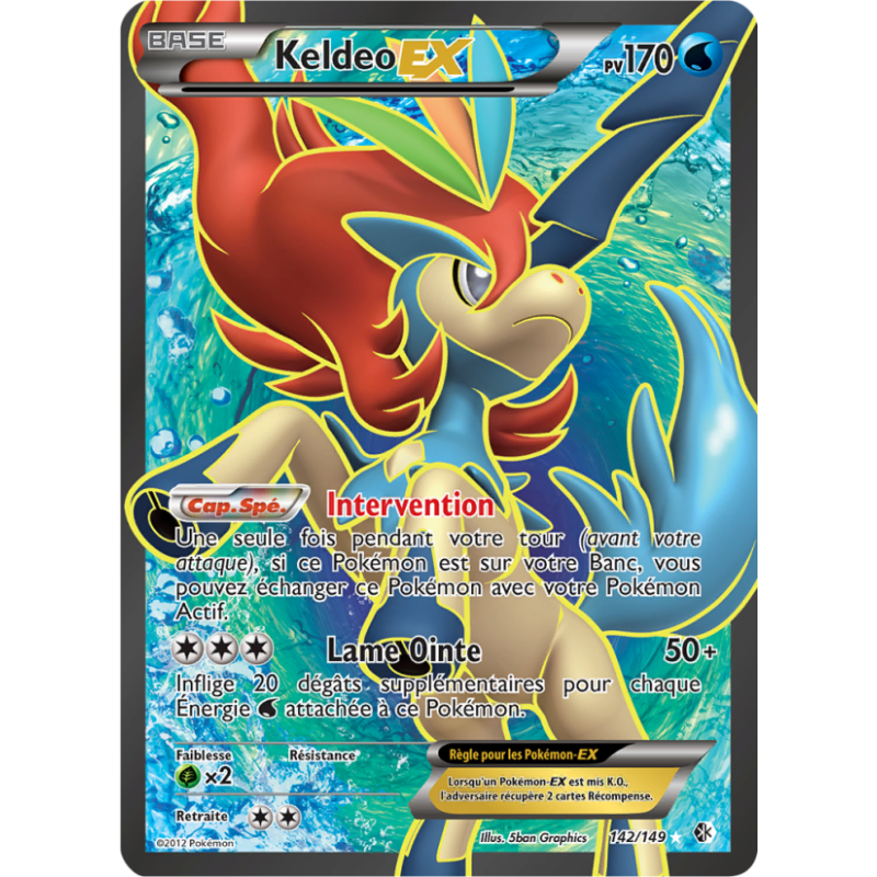 Keldeo EX 142/149