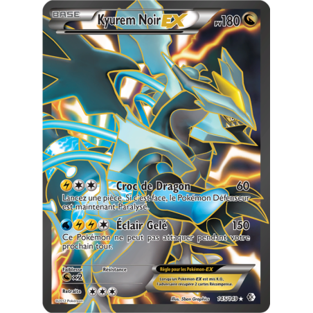 Kyurem Noir-EX 145/149