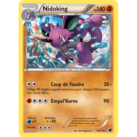 Nidoking 58/116