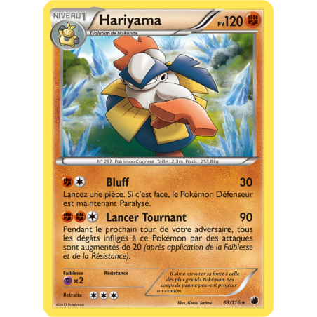 Hariyama 63/116