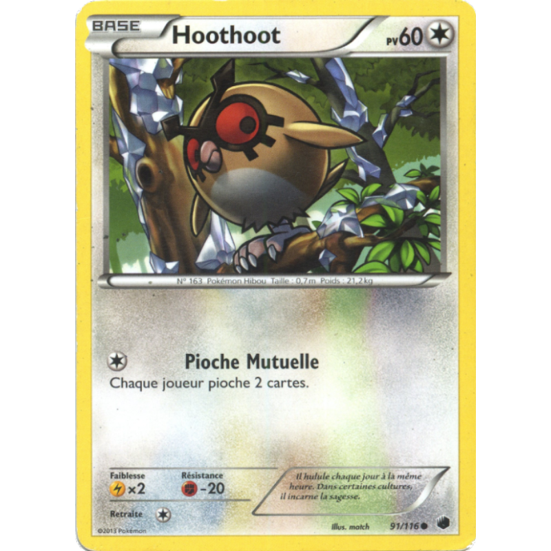 Hoothoot 91/116