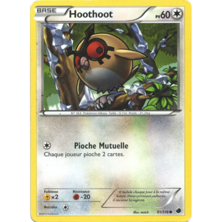 Hoothoot 91/116