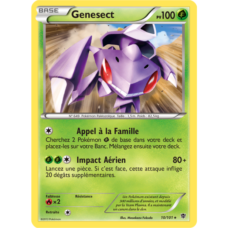 Genesect 10/101