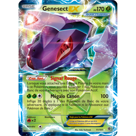 Genesect EX 11/101