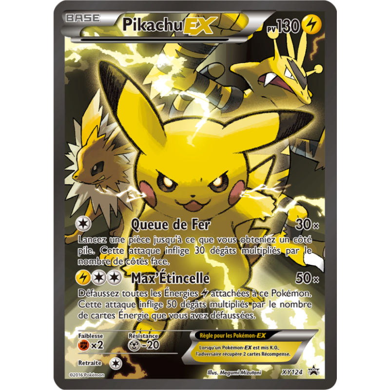 Pikachu EX XY124/211