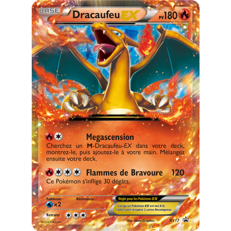 Dracaufeu EX XY17/211