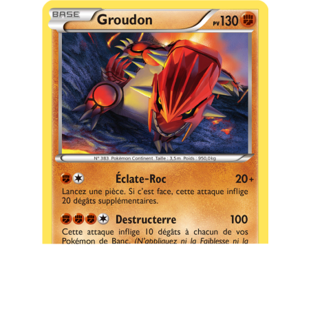 Groudon XY52/211