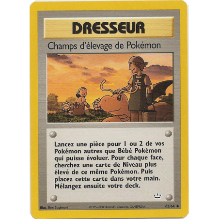 Champs d'élevage de Pokémon 62/64