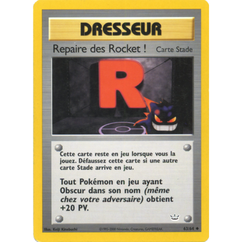 Repaire des Rocket ! 63/64